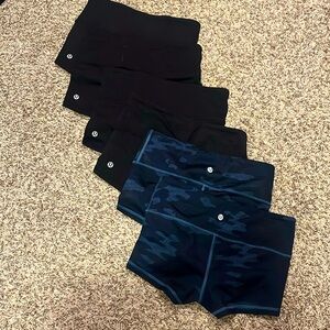 6 LuLuLemon Shorts! Size 4 🚚 FREE SHIPPING 📦